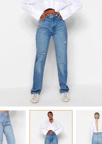 Trendyol Kadın Jean - Görsel 2