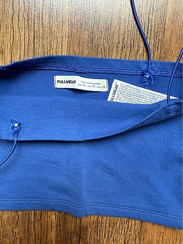 xs Beden Pull&Bear askılı crop