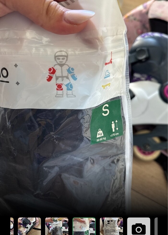 ÇOCUK DİZLİK S BEDEN ÖLÇÜLERİ YAZIYOR - Görsel 2