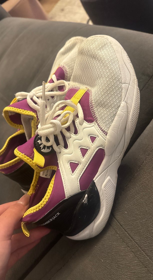 Beyaz Bağcıklı Kadın Spor Ayakkabı LUMBERJACK - Görsel 4