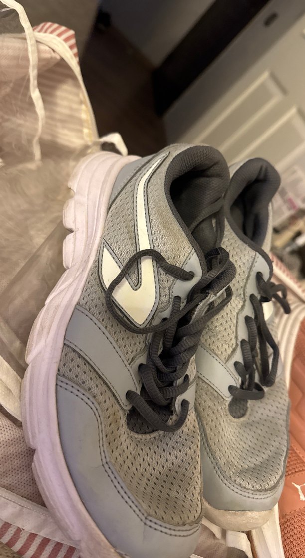 Gri Bağcıklı Kadın Spor Ayakkabı 36 no - Görsel 2
