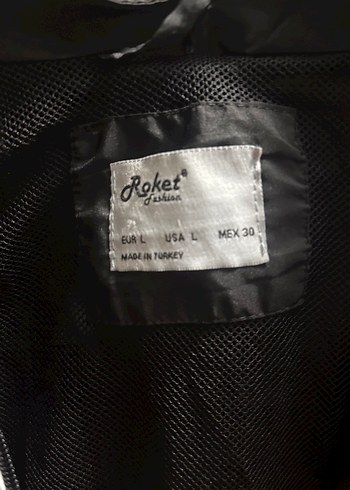 Siyah Fermuarlı Kadın Ceket - Görsel 3