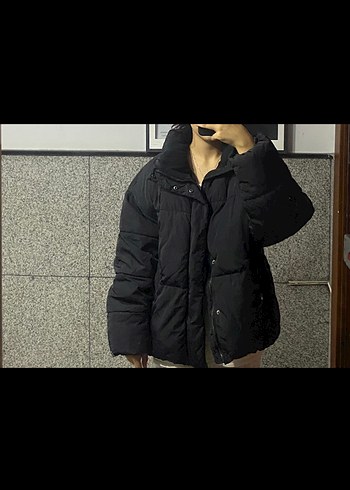 s Beden BERSHKA şişme mont oversize