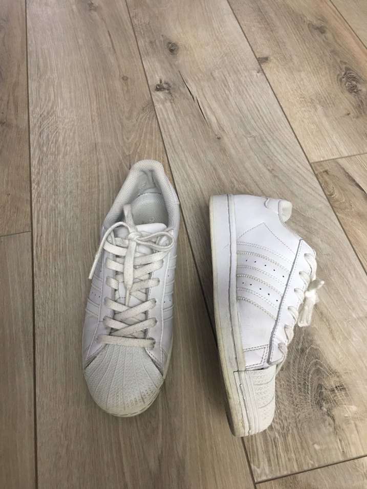 Orijinal Adidas 38.5 Kadın Superstar Ayakkabı - Görsel 4