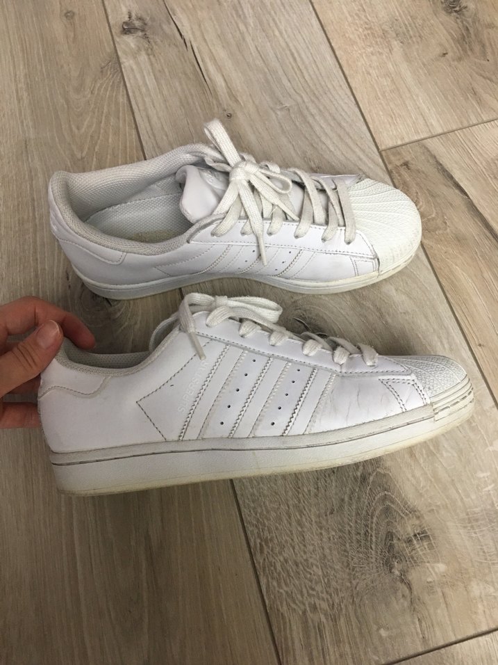 Orijinal Adidas 38.5 Kadın Superstar Ayakkabı - Görsel 2