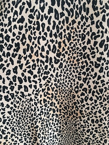 H&M H&M Leopar Desenli Elbise