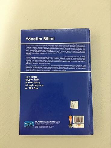 Yönetim Bilimi Nobelyayın