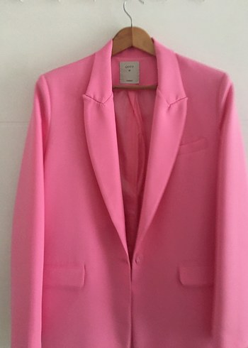 Quzu M beden oversıze blazer ceket - Görsel 2