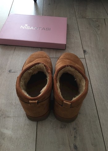 39 numara Taba renk ugg bot - Görsel 6