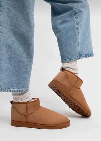 39 numara Taba renk ugg bot - Görsel 2