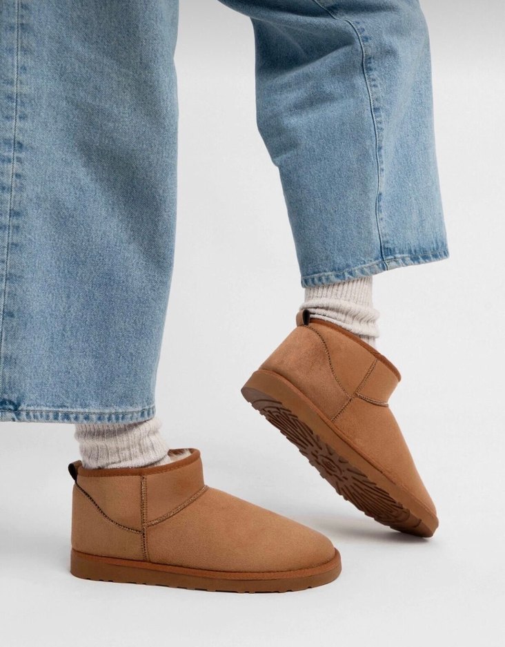 39 numara Taba renk ugg bot - Görsel 2