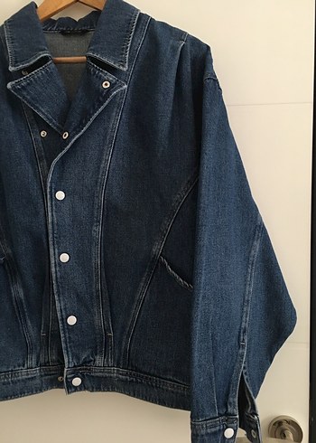 MAVİ Düğmeli Lacivert Kadın Denim Ceket - Görsel 3