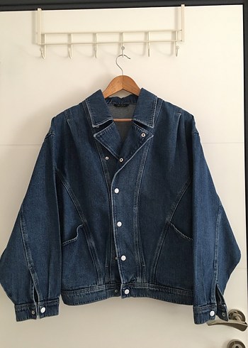 MAVİ Düğmeli Lacivert Kadın Denim Ceket