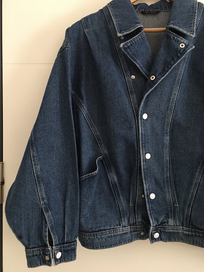 MAVİ Düğmeli Lacivert Kadın Denim Ceket - Görsel 2