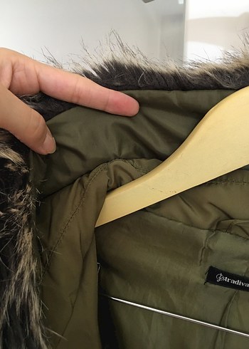 Stradivarius Kaz Tüyü Şişme Mont S Beden - Görsel 8