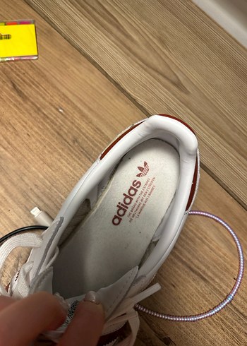 Erkek Beyaz Adidas SAMBA Spor Ayakkabı - Görsel 4