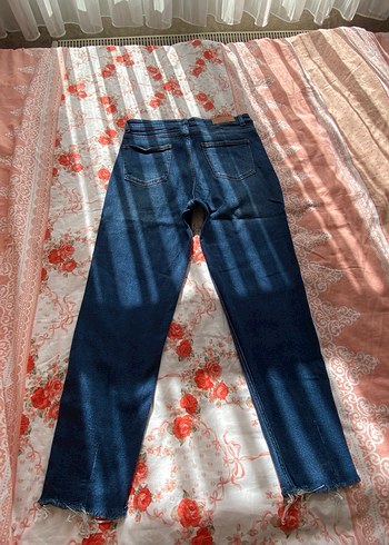 LC Waikiki Kadın Mavi Normal Boy Denim Jean