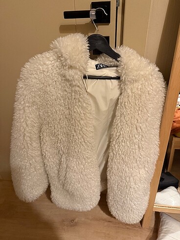 Zara peluş ceket