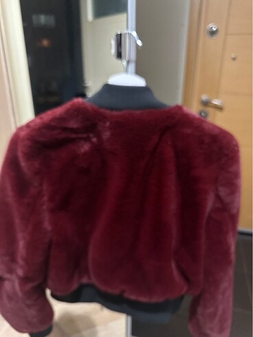 Bershka Berhska peluş ceket kürk