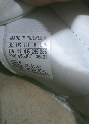 Adidas Beyaz Adidas erkek Spor Ayakkabısı 46 no