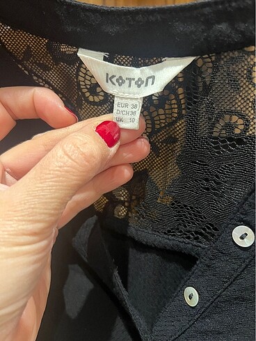 Koton Siyah çizgili satıldı
