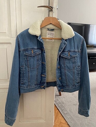 Pull&Bear İçi Yünlü Kot Ceket