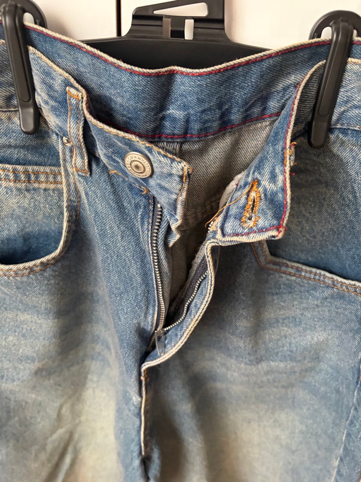 baggy Denim jorts - Görsel 3