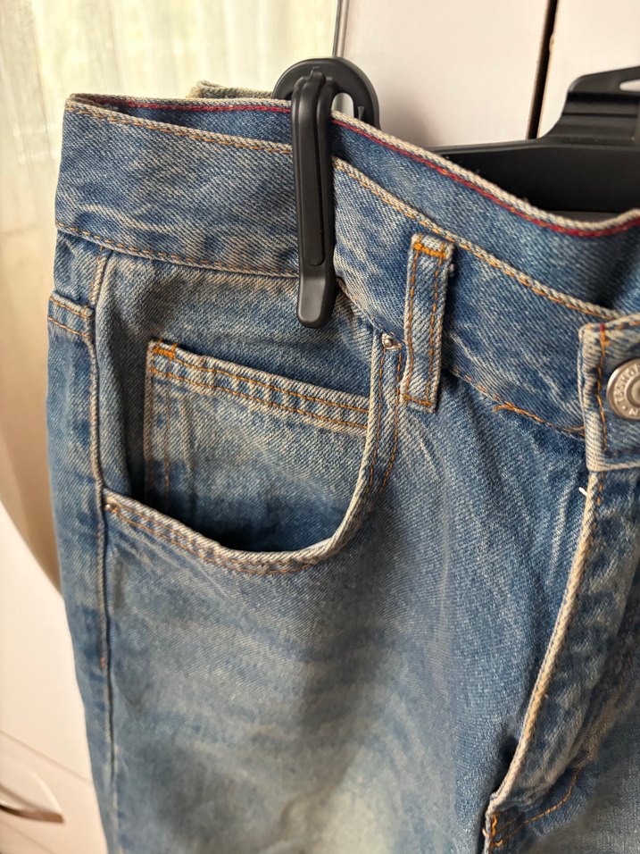 baggy Denim jorts - Görsel 5