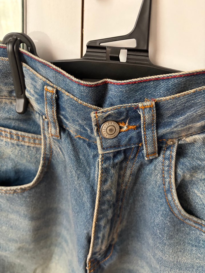 baggy Denim jorts - Görsel 2