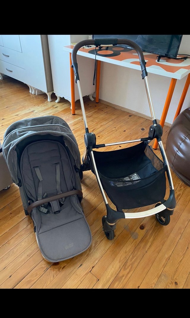 Gri Bebek Arabası Mamas & Papas - Görsel 3