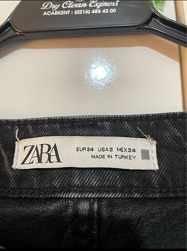 xs Beden Zara Kadın Kot Pantolon
