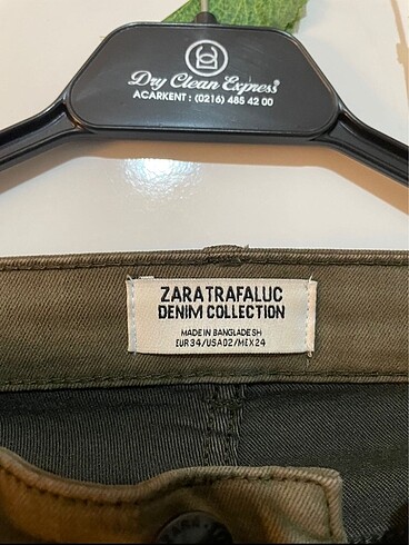 xs Beden Zara Kadın Kot Pantolon
