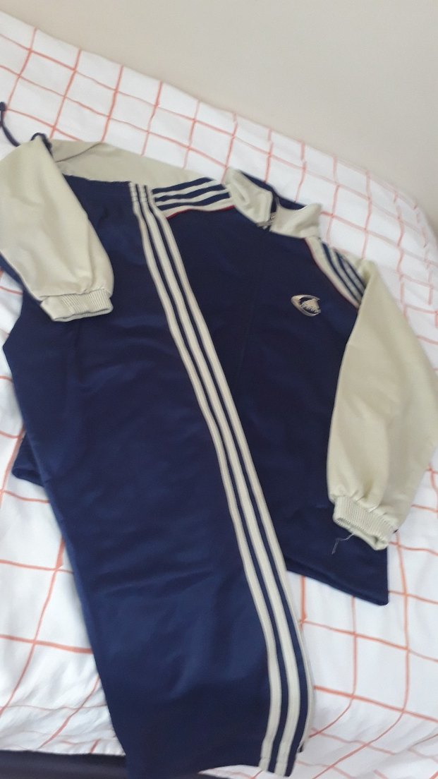 Parlak Mavi Erkek Eşofman Üstü Fermuarlı - Görsel 3