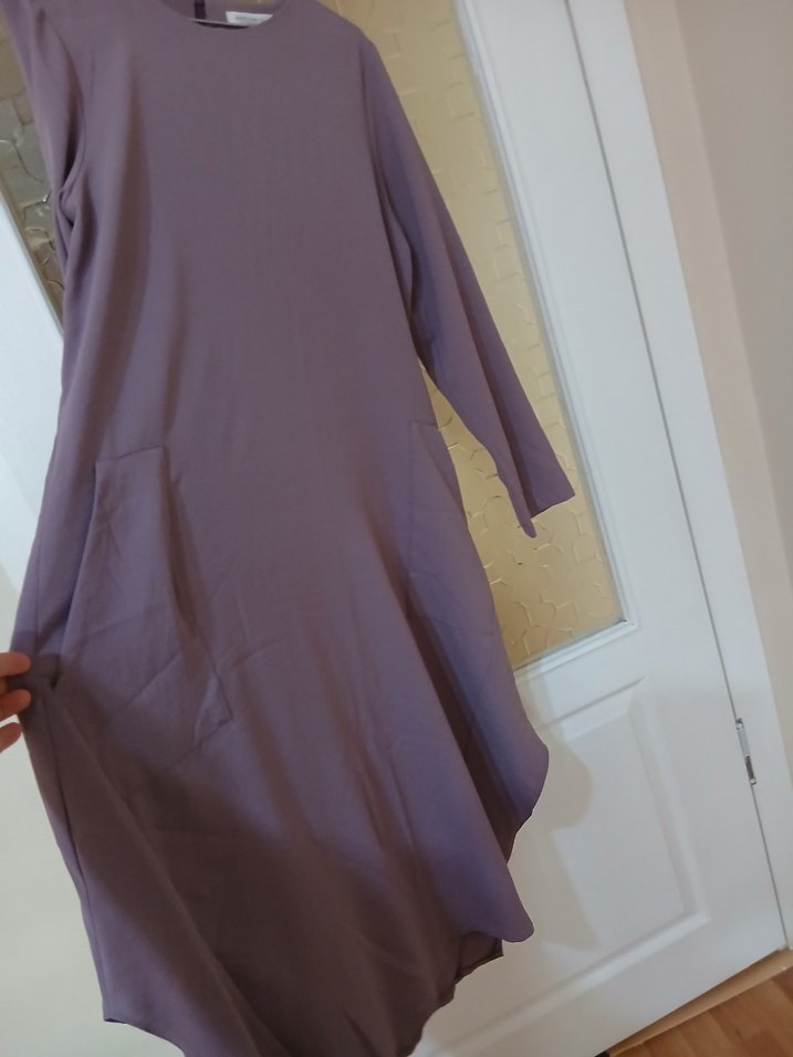 Kadınlila Rengi uzun Kollu tunik - Görsel 3