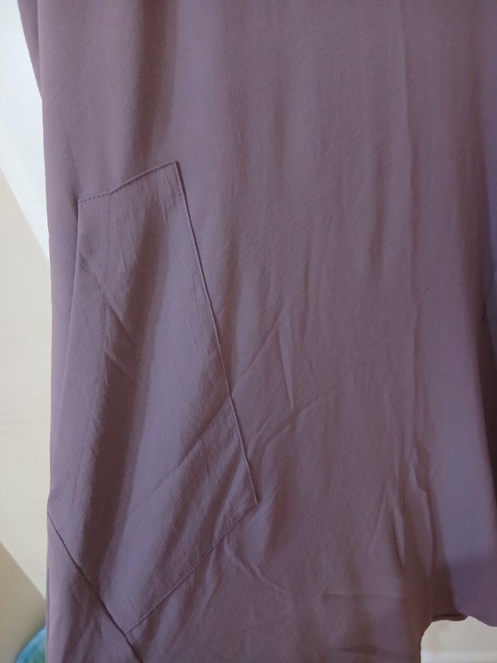 Kadınlila Rengi uzun Kollu tunik - Görsel 2