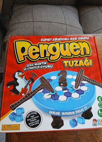 Penguen Tuzağı Eğitici Aile Oyunu - Görsel 4