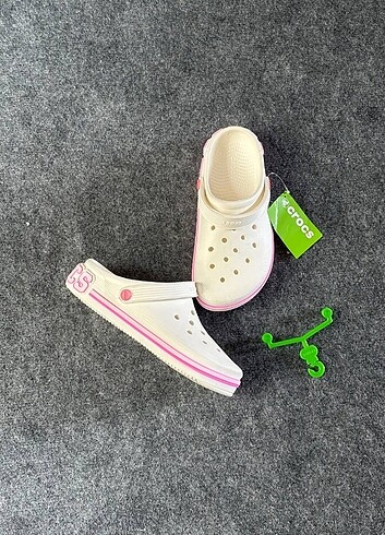Crocs Off Court Beyaz Pembe