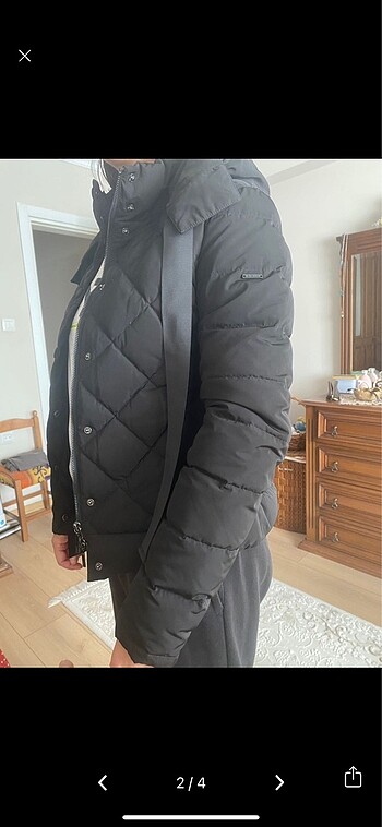 Armani Armani kaz tüylü mont orjinal