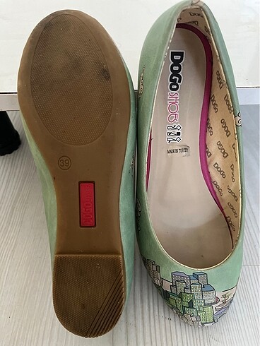 39 Beden ten rengi Renk Dogo Shoes tasarım babet