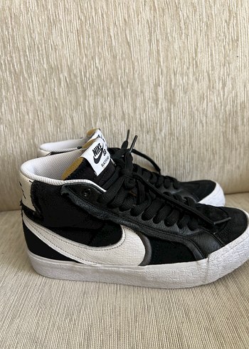 38,5 Beden siyah Renk Nike SB Siyah Platform Spor Ayakkabı
