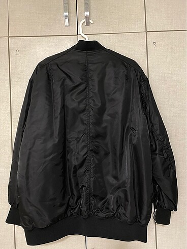 Pull and Bear pb marka gecen sezon kalın oversize bomber ceket