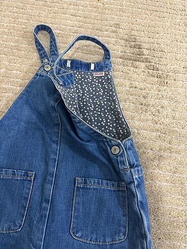 4 Yaş Beden mavi Renk 3 4 yaş Zara salopet