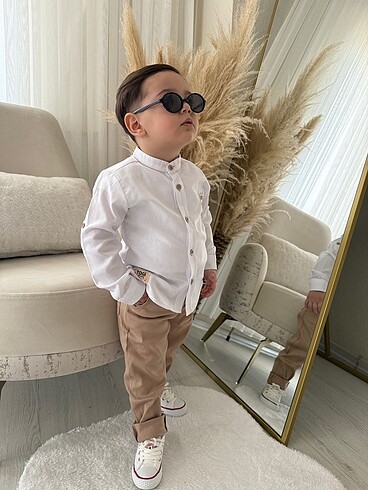 3 Yaş Beden Kemerli 2 li takım