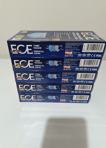 ECE Tıbbi Maske 5 paket (Toplam 50 adet) - Görsel 4