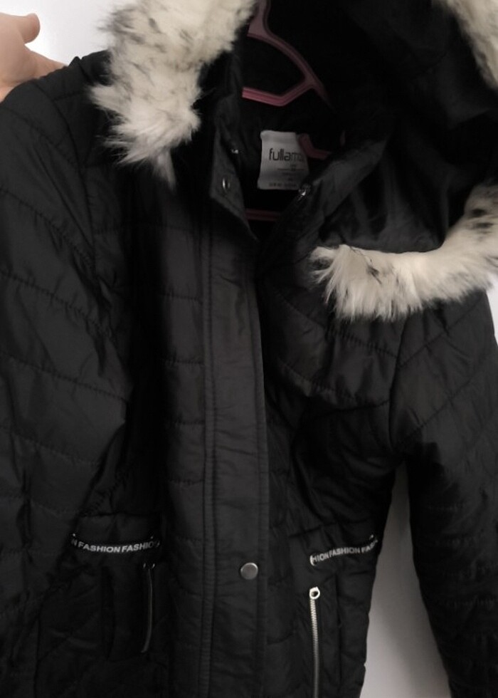 Siyah mont - Görsel 2