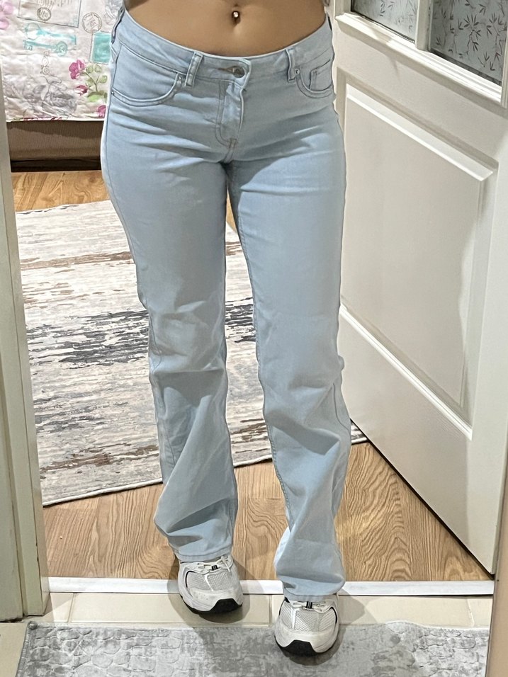 Mavi Normal Boy Denim Pantolon s beden - Görsel 2