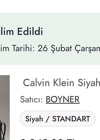 Calvin klein orjinal çanta hiç bir sorunu yok - Görsel 3
