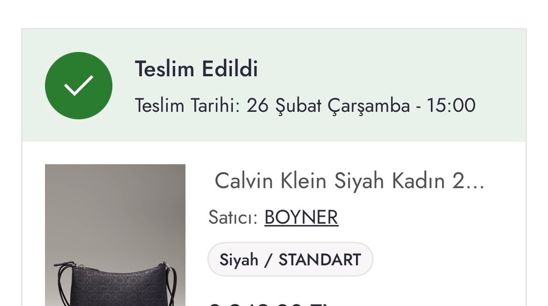 Calvin klein orjinal çanta hiç bir sorunu yok - Görsel 3