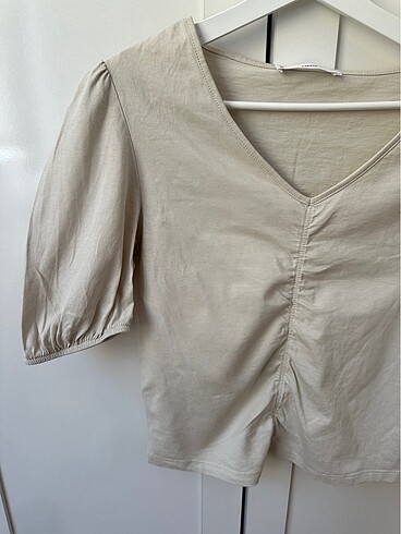 Mango Mango krem tshirt