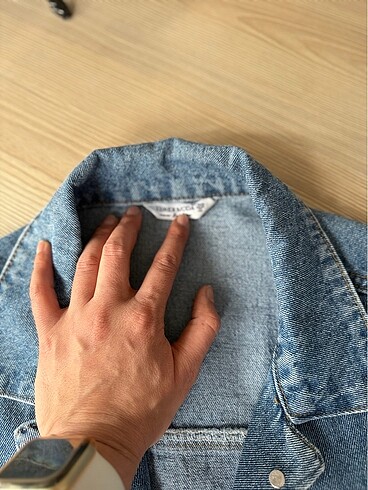 s Beden mavi Renk Oversize kot ceket